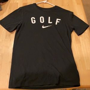 Nike gold shirt
